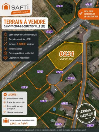  Terrain à vendre 1200 m²