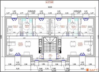  Appartement  vendre 3 pices 56 m
