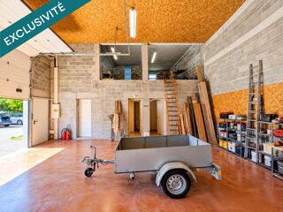   BÂTIMENT INDUSTRIEL de 2002 – ENV. 330 M² EXPLOITABLES – TERRAIN ENV. 900 M² Portes-les-valence