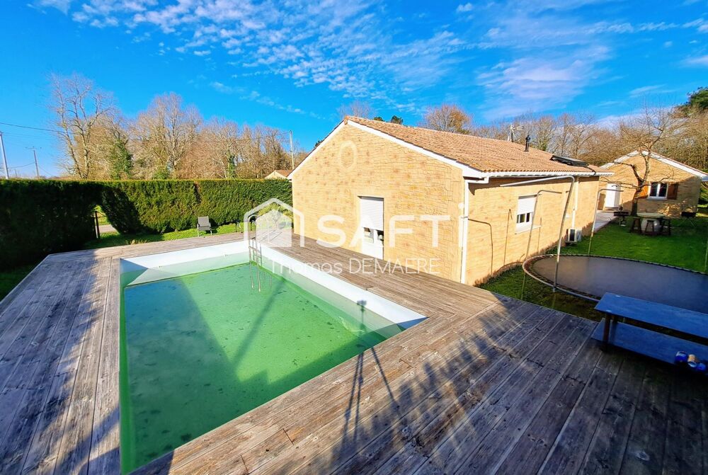 Propriété avec logement indépendant, piscine et vue forêt