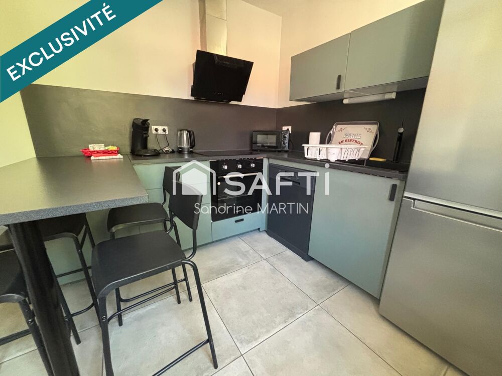 Appartement T5, 105m2, RDC surélevé, cave