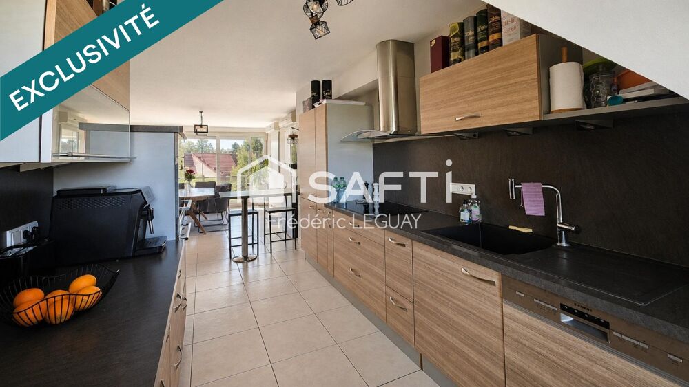 Bel appartement duplex traversant avec vue dégagée