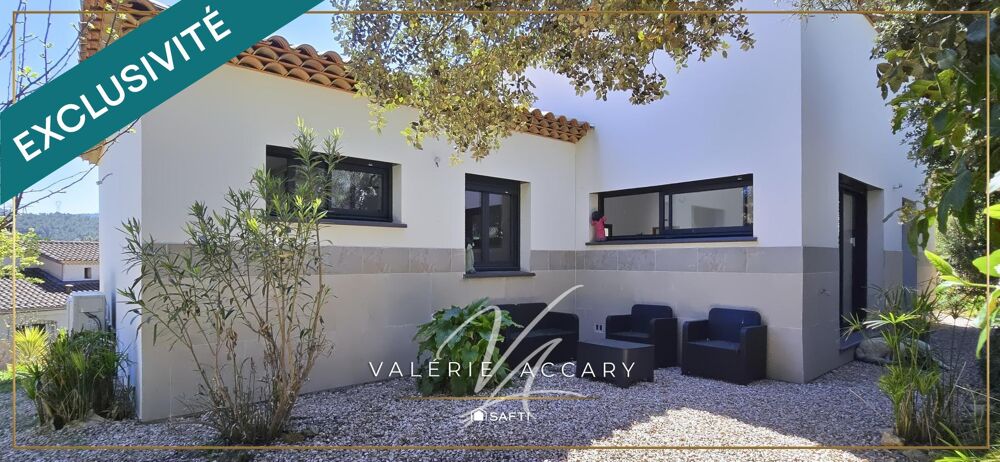 Vente Maison Sainte-Anastasie-sur-Issole: Villa contemporaine de 2022, 126 m² sur un terrain de 790 m², 4 chambres... Sainte-anastasie-sur-issole