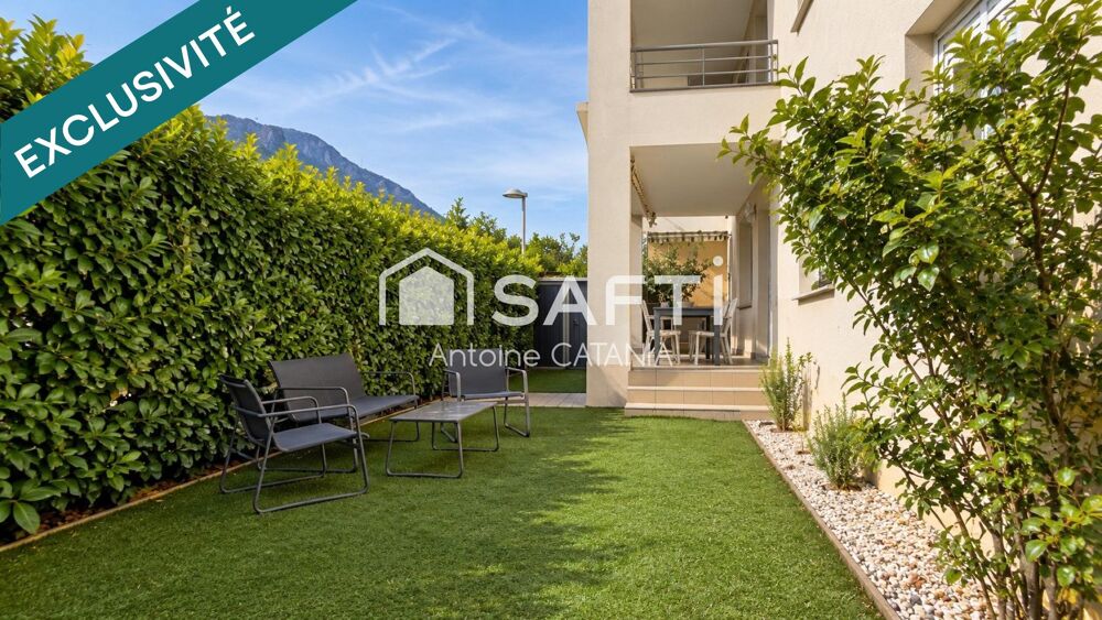 Vente Appartement SASSENAGE – T3  d' enviro 67 m² avec jardin  et terrasse Sassenage