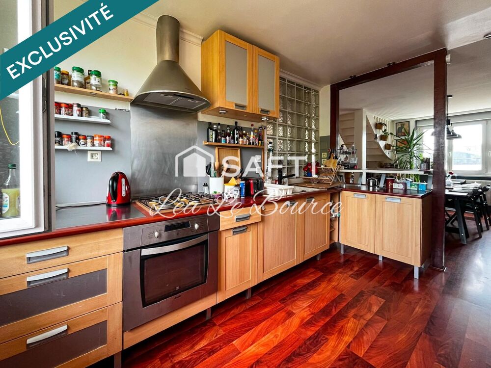 Vente Appartement EXCLUSIVITÉ – DUPLEX DE CARACTÈRE DE 97 m² – DERNIER ÉTAGE Quimper