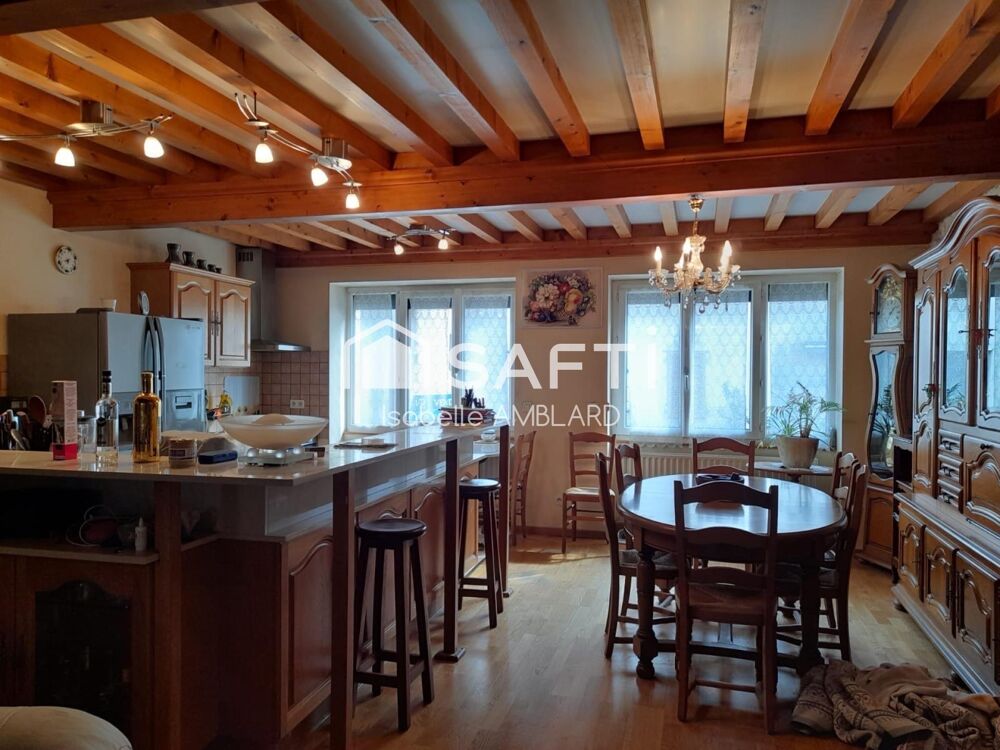 Vente Maison Maison village 162m² rénovée | 4 chbres - Poncin Poncin