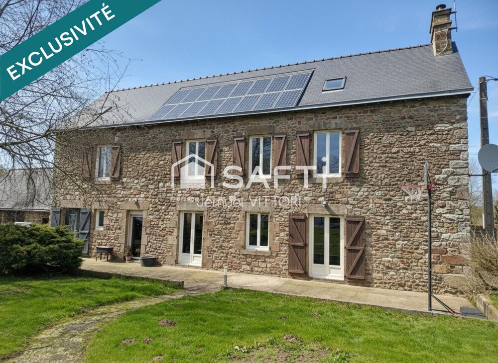 Vente Maison Maison en pierre avec dépendances, hangar et terrain de 6 800 m² – Axe Ernée / Mayenne Vautorte