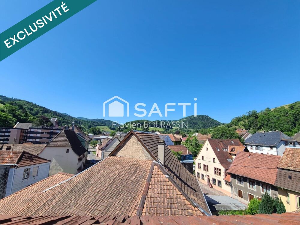 Vente Immeuble Sainte-Marie-aux-Mines Immeuble – Investissement – 4 appartements loués – Rentabilité brute environ 7% Sainte-marie-aux-mines