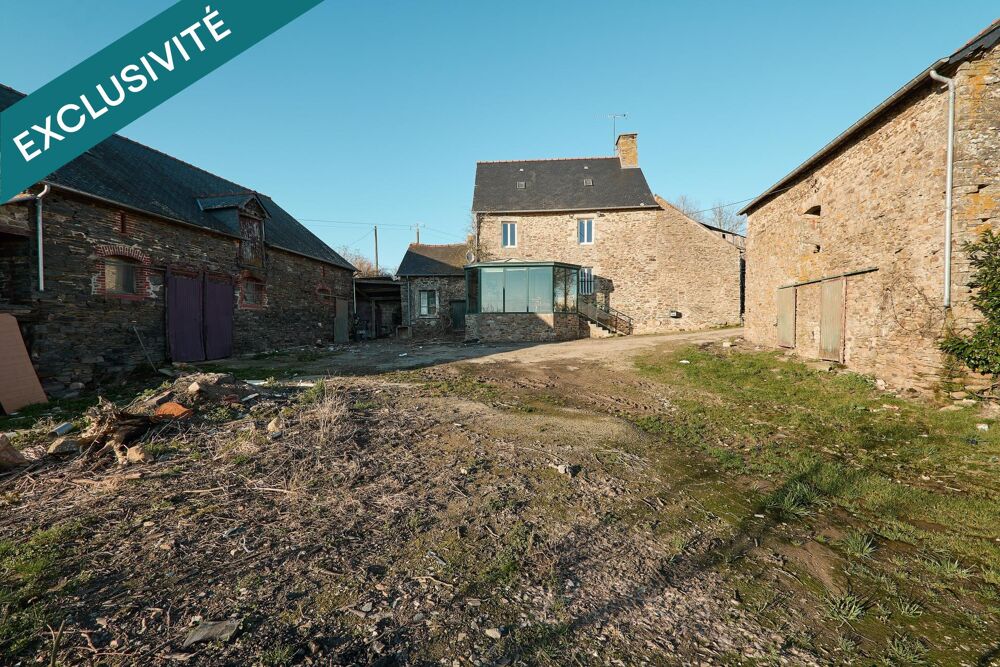 Ancien corps de ferme à rénover à seulement 5 mn du centre ville de Vitré