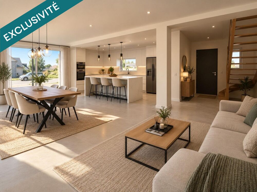 Vente Maison Truyes maison contemporaine neuve 4 chambres -Belles prestations Truyes
