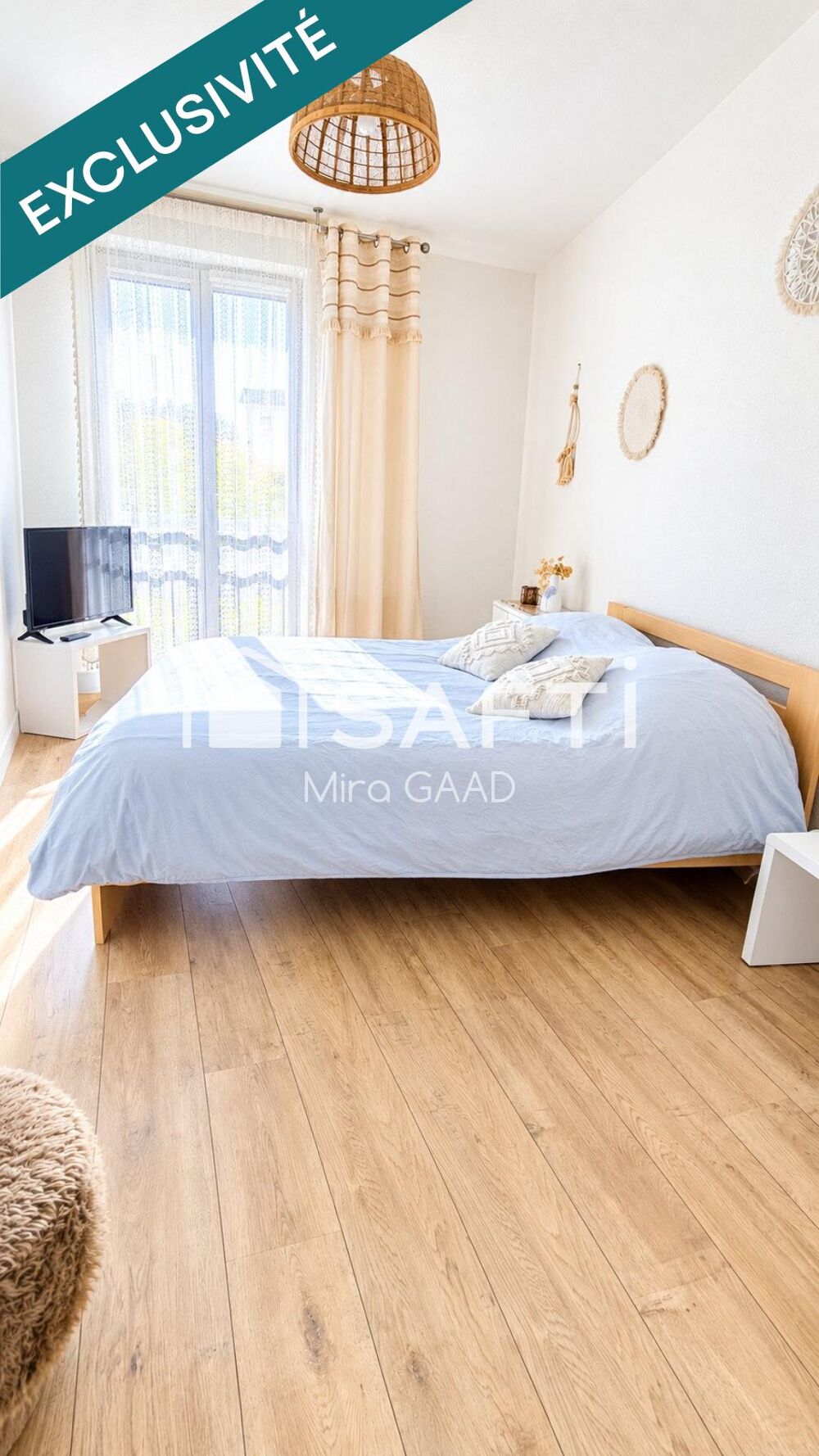 Bel appartement T3 traversant de 66 m²  Résidence calme et sécurisée