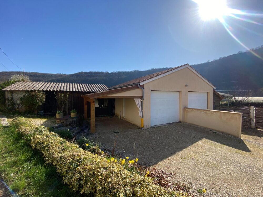 Vente Maison Maison spacieuse et lumineuse avec grand garage et piscine dans la vallée du Lot. Cadrieu