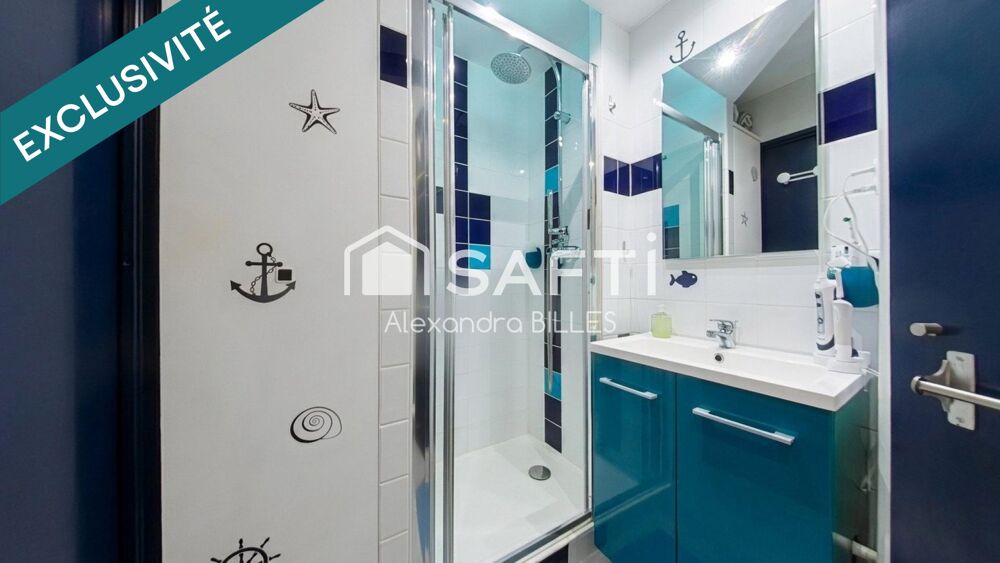 Vente Appartement Front de mer – Studio cabine rénové avec vue mer, terrasse, piscine et accès direct à la plage Saint-cyprien