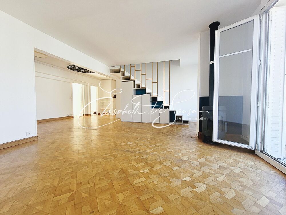 Vente Appartement Duplex dernier étage - 4 chambres- 3 SDB - Balcon Paris 12