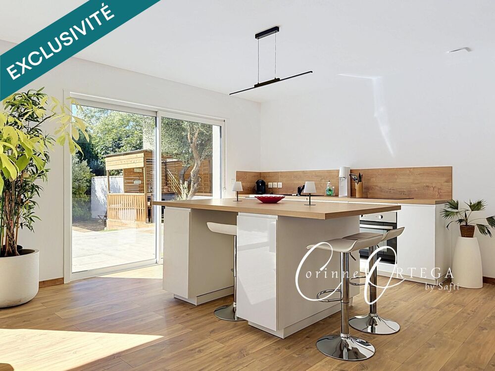 Vente Maison Villa de plain pied récente - T3 - Piscine Vergeze