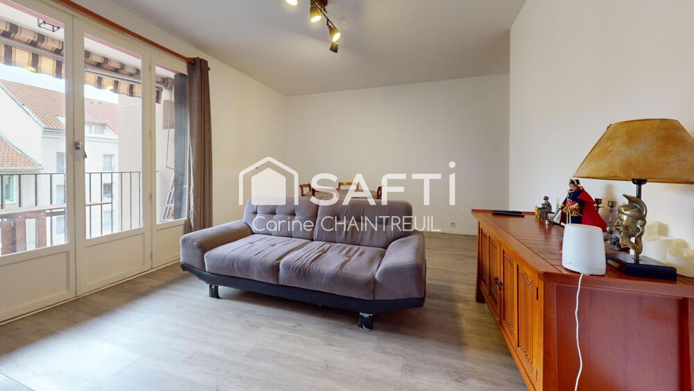 À vendre  Grand T3 lumineux de plus de 73 m2  Villeurbanne