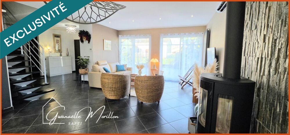 Vente Maison Belle contemporaine, 4 chambres, garage, piscine Ambares-et-lagrave