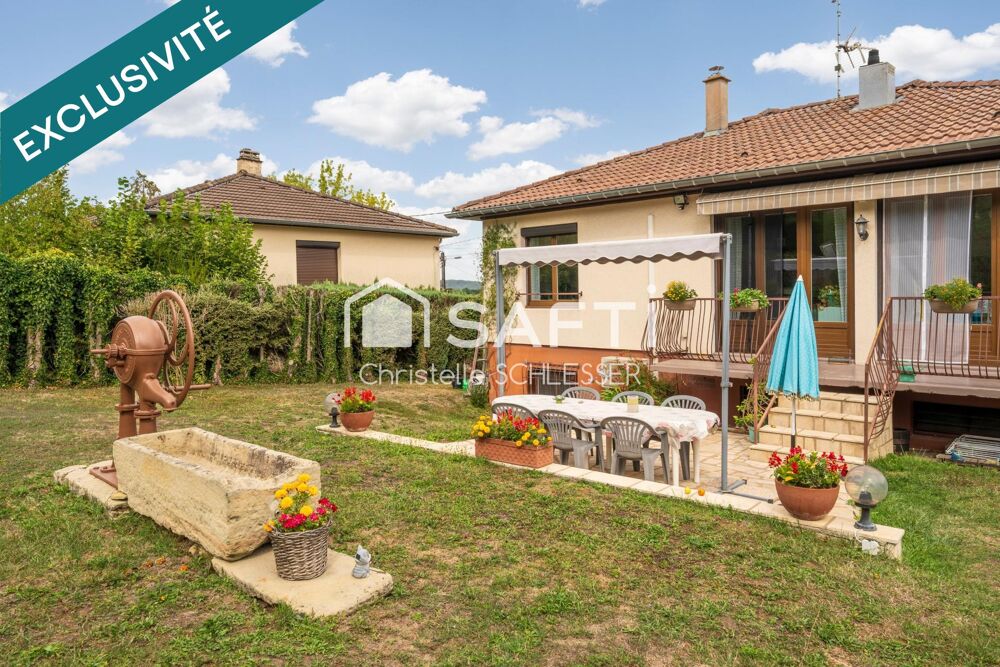 Belle maison familiale de 102 m² avec grand jardin et sous-sol complet