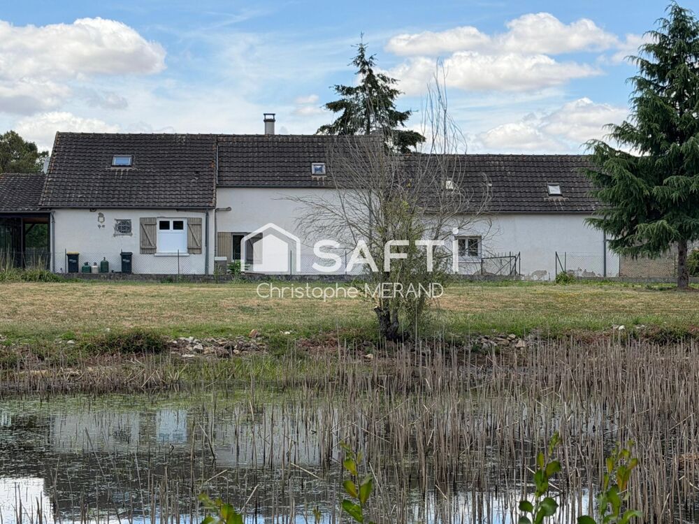 En pleine campagne grande maison de 176 m2 sur plus de 9000 m2 de terrain