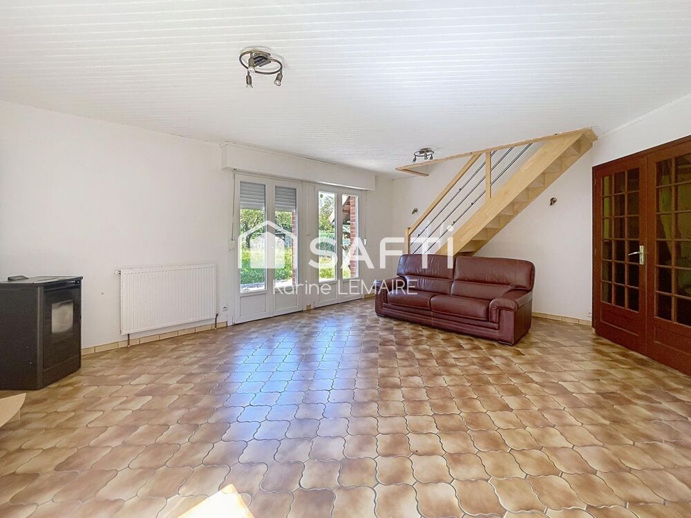 Maison individuelle en semi plain pied, 5 chambres