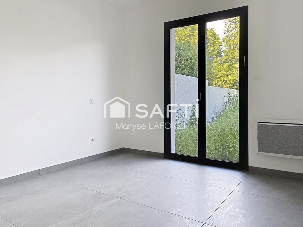 Maison plein pied avec jardin et garage