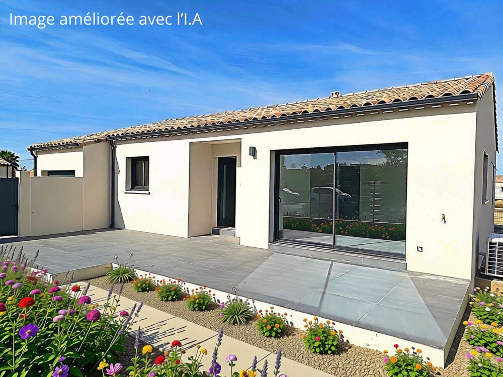 Vente Maison Villa neuve à étrenner en frais de notaire réduit,  106m² sur terrain de 398m² avec garage Cruscades