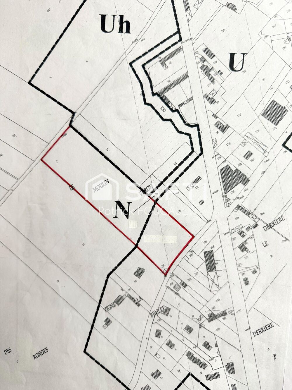 Vente Terrain Terrain 22395 m2 avec partie constructible 6500 m2 Angliers