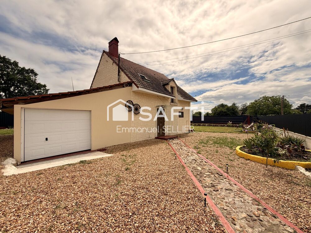 Maison 3 pièces proche Vierzon