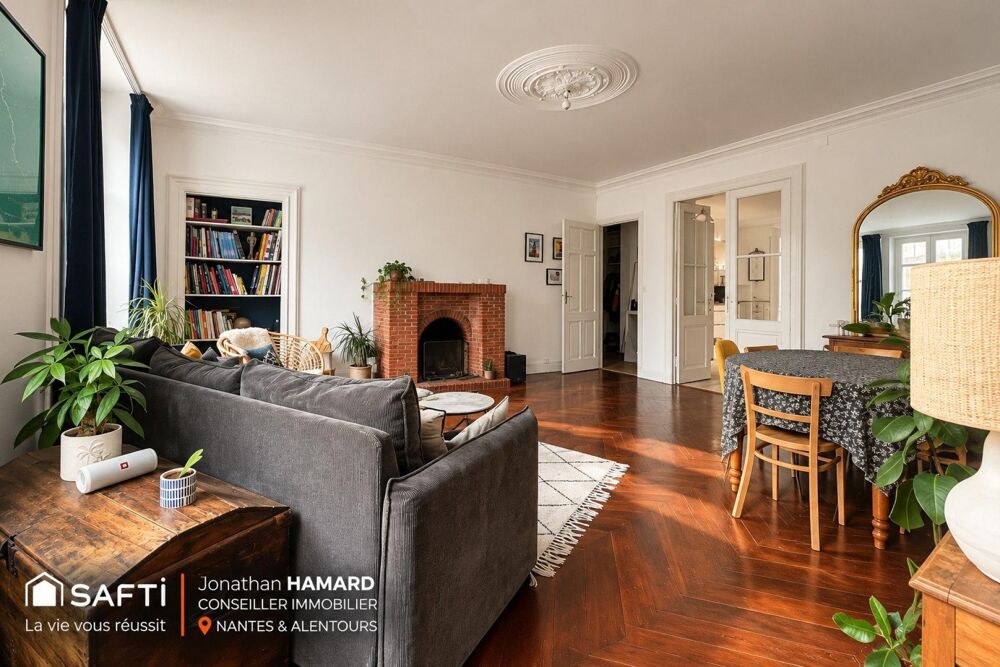 Vente Appartement Nantes, entre Cathédrale et Erdre | L'appartement qui a tout d'une maison Nantes