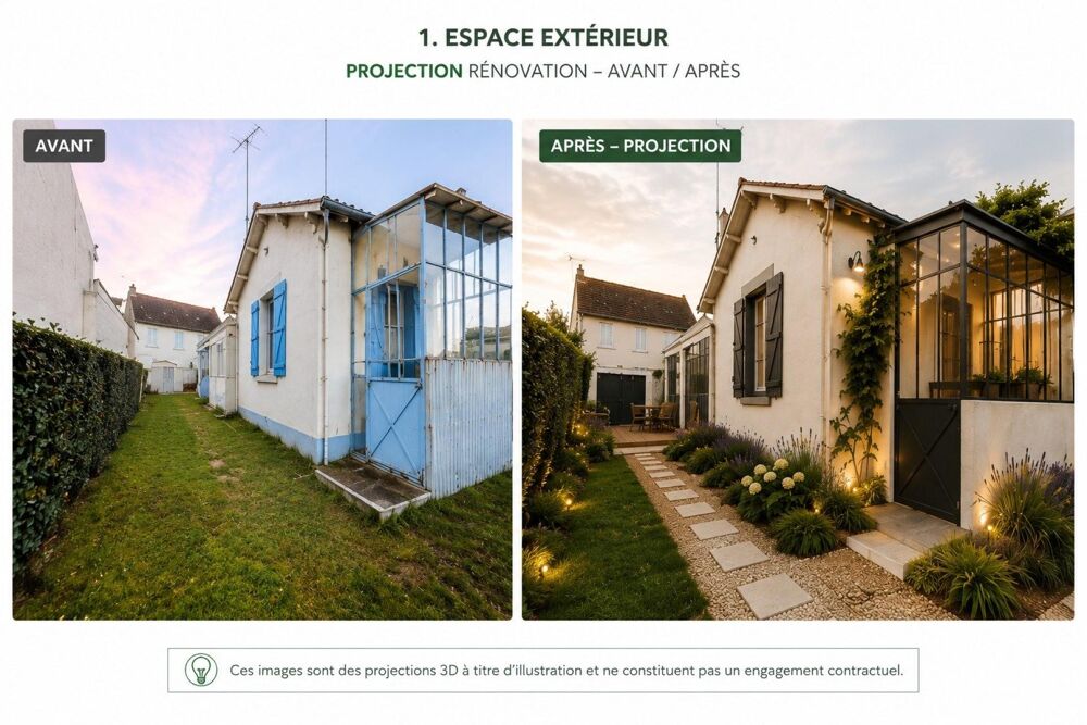 Vente Maison Le Croisic, T4, proche des plages à pied, 301 m² de terrain Le croisic