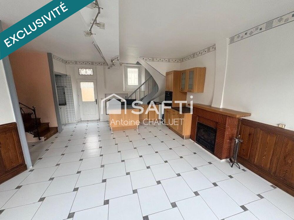 Maison sur étage de 106m² avec un local commercial de 25 m²