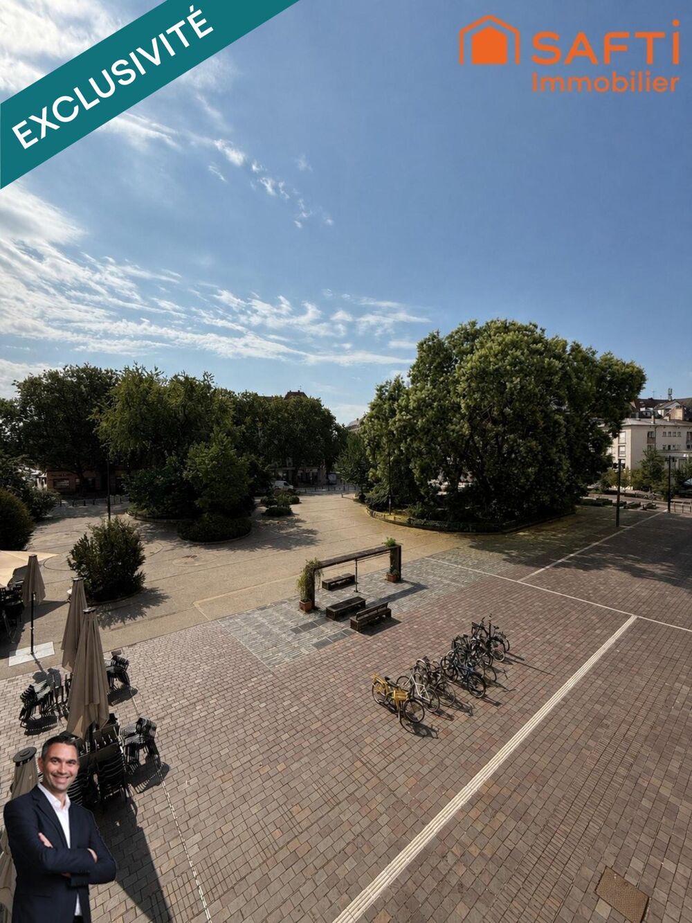 Vente Appartement Superbe appartement de 2 pièces avec vue sur la Place d'Austerlitz disposant d'un balcon et d'une cave ! Strasbourg
