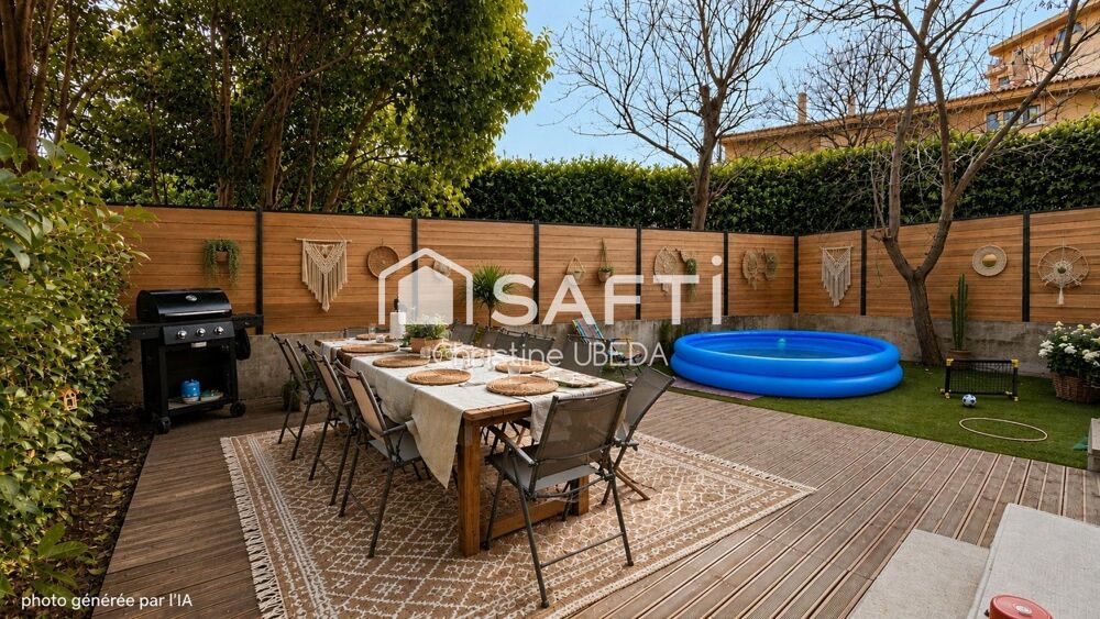 Baisse de prix, dernière opportunité à saisir : Istres, T3 rénové avec jardin de 150 m²