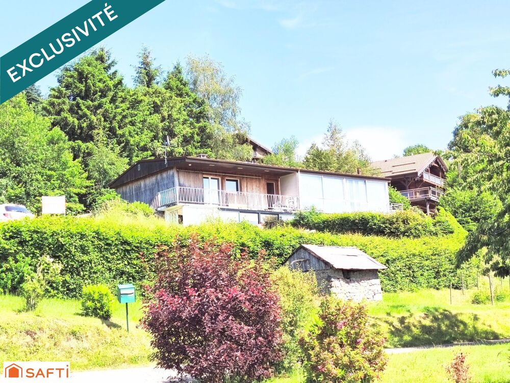 Maison en position dominante avec vue panoramique sur le lac de Gérardmer