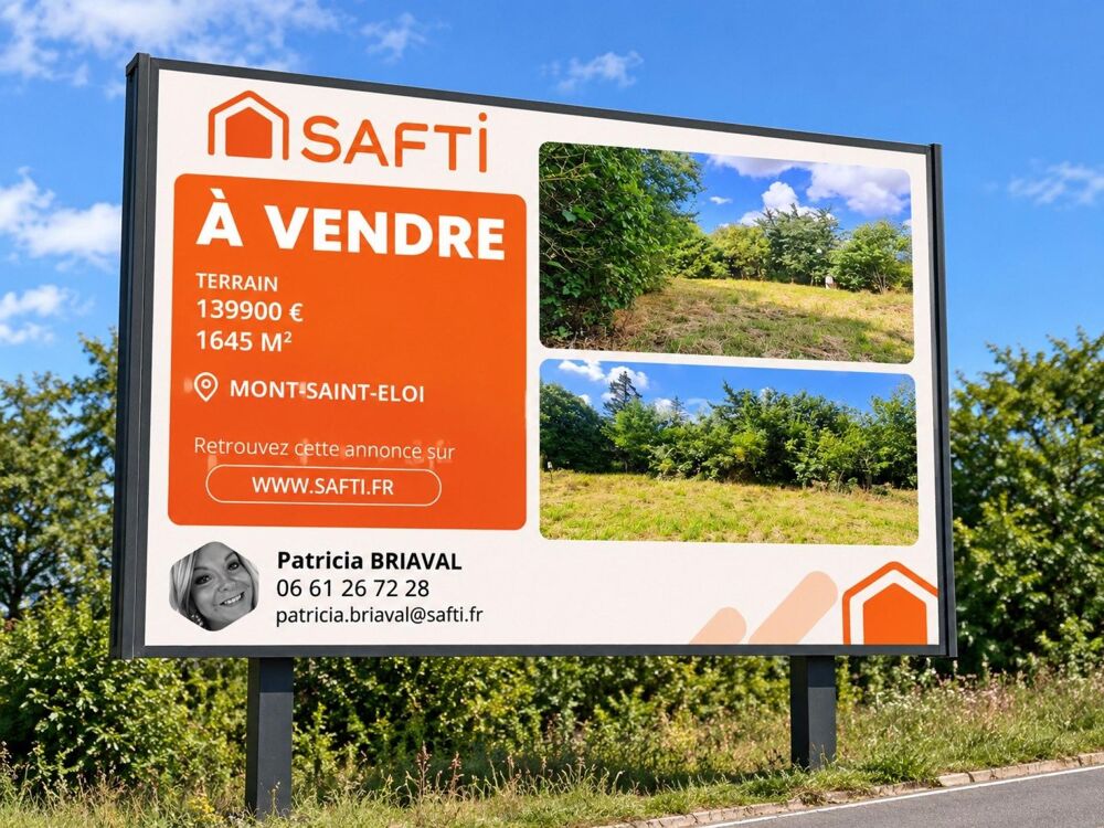 Vente Terrain TERRAIN CONSTRUCTIBLE Mont-saint-eloi