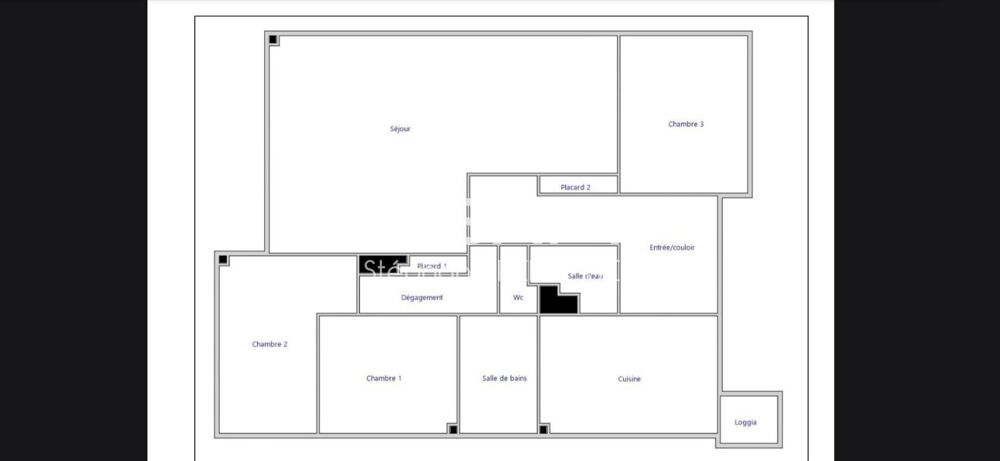 Vente Appartement 116 m² lumineux avec garage à Saint-Martin Rennes