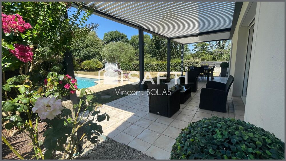 Maison et Emplacement Rare de 140 m² - 3Ch + Bureau - Piscine - Double Garage - Mouilleron le Captif