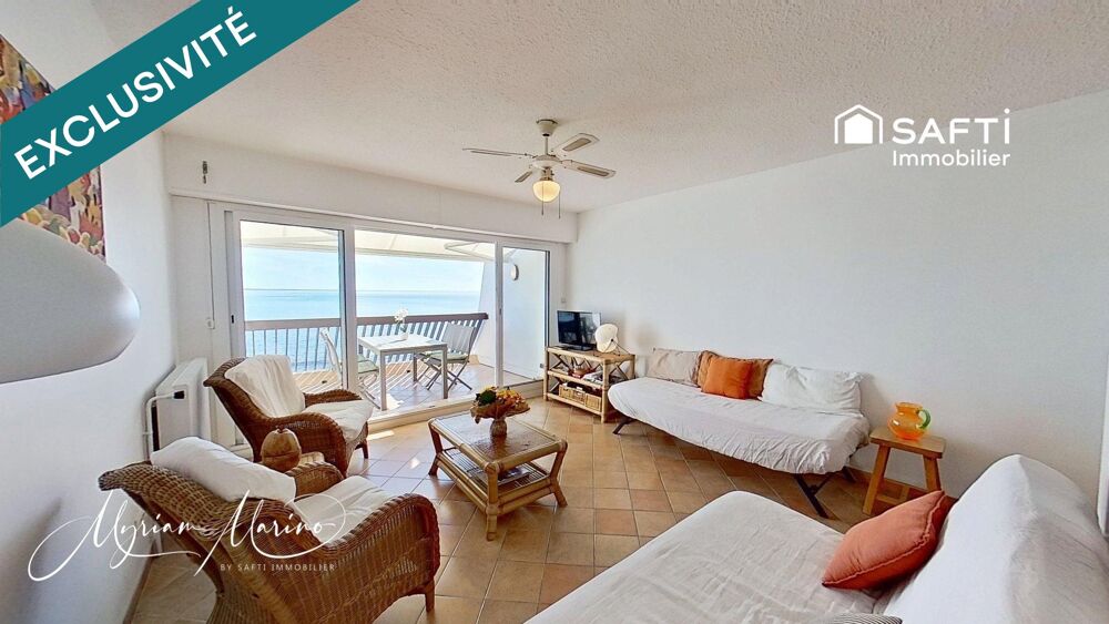 APPARTEMENT AVEC TERRASSE FRONT DE MER - SAINT AYGULF (83370)