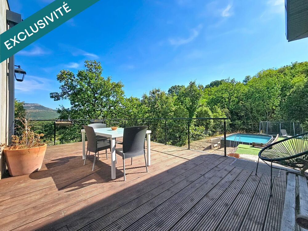 Vente Maison Une villa contemporaine de plain-pied offrant un cadre de vie absolument exceptionnel, avec vue dominante, calme total et aucun Le bousquet-d'orb