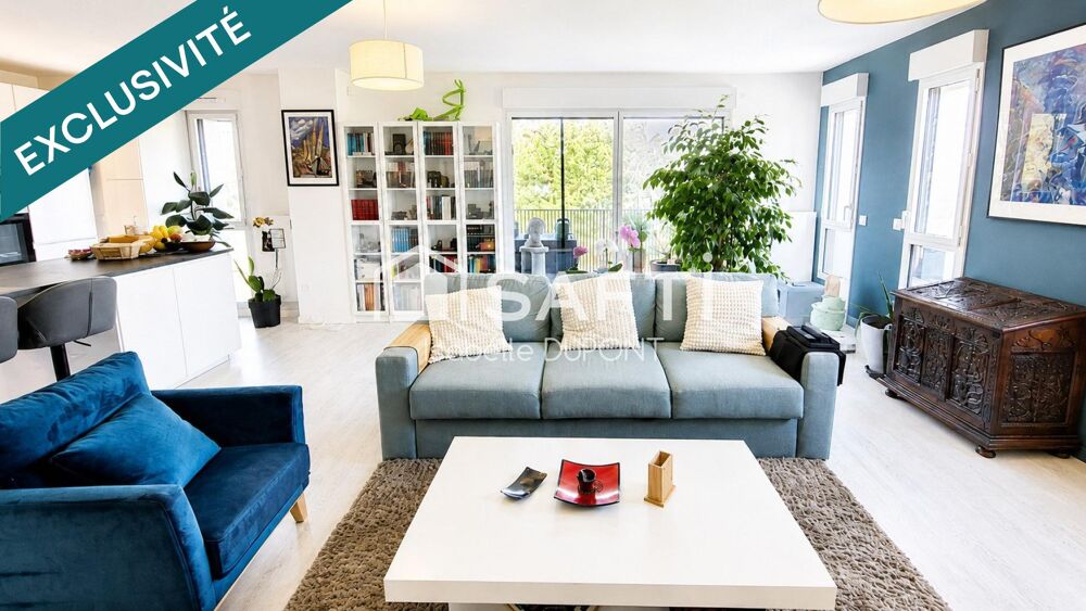 T3/T4 récent, 86 m², ascenseur, 2 balcons, 2 parkings