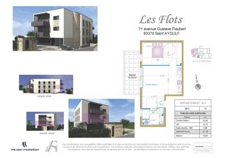  Appartement � vendre 2 pi�ces 41 m�