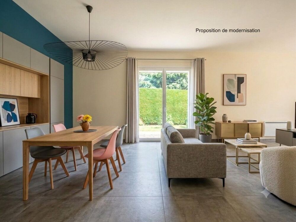 Vente Maison Grand pavillon des années 80 sur vaste terrain clos - Tully, à 10 minutes des plages Tully