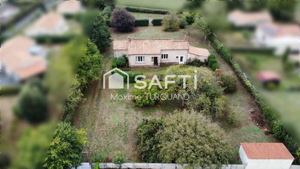 Vente Maison Maison plain-pied 80m², 2 chambres, 3800m² de terrain. Saint-pierre-du-chemin