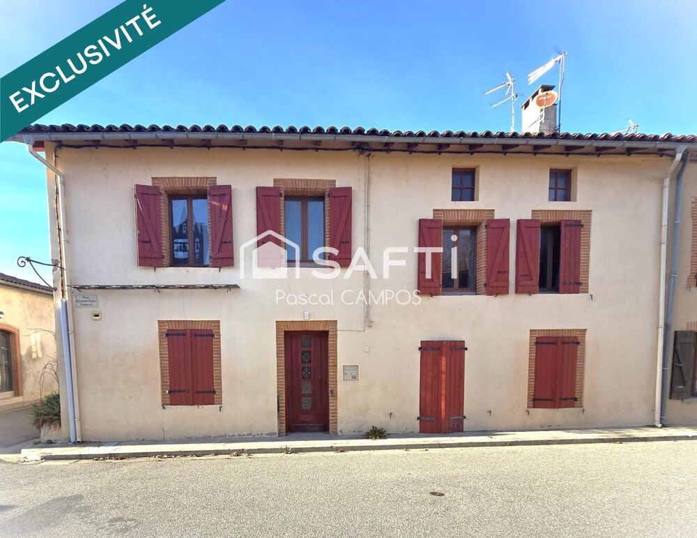Maison de ville de 168m², 4 chambres, travaux à prévoir