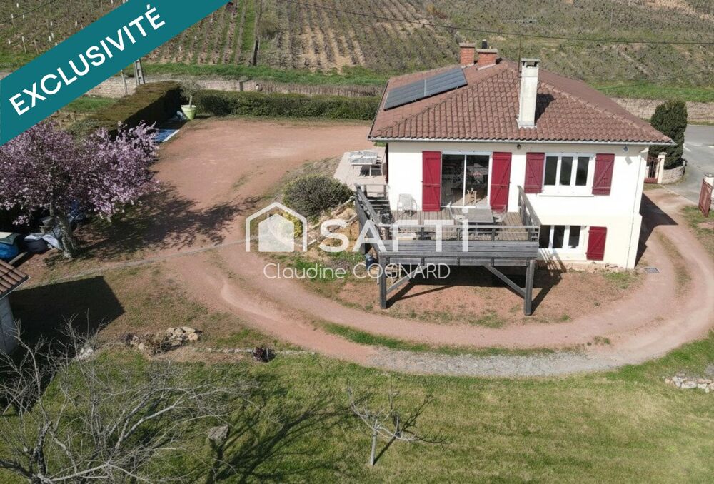Vente Maison Juliénas : espace, confort et vue imprenable Julienas