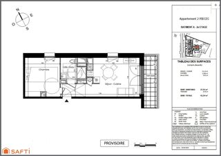  Appartement � vendre 2 pi�ces 37 m�