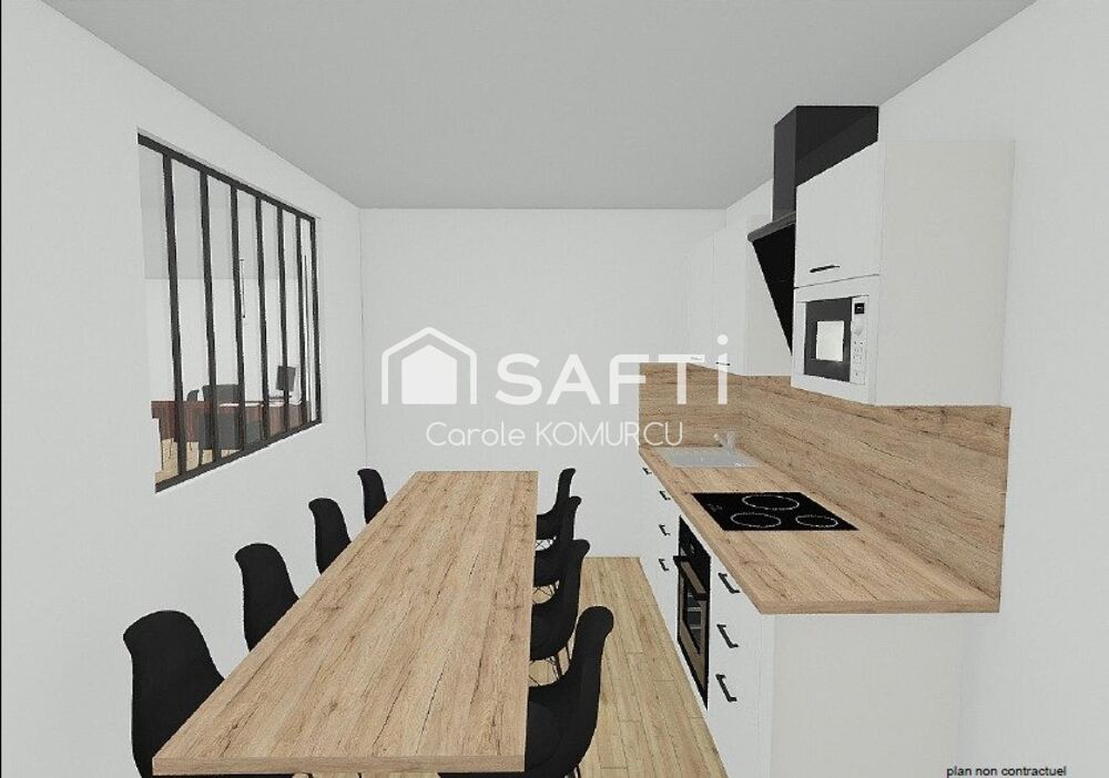  Bureau, plateau 184m²  PMR  avec ascenseur à ACHERS Acheres