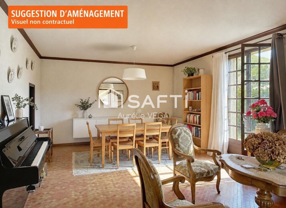 Maison familiale avec potentiel et jardin