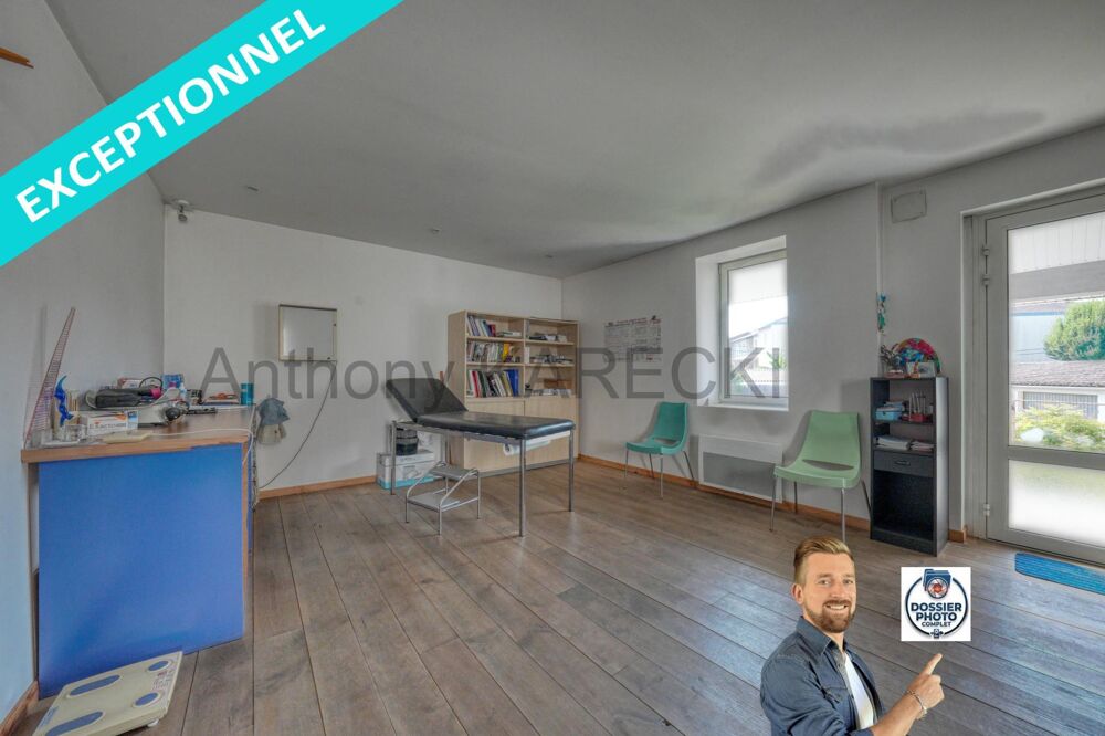 Vente Maison Monopropriété avec au rez de chaussé 54m² et 57m² à l'étage + 360m² de parking Saint-paul-lès-dax