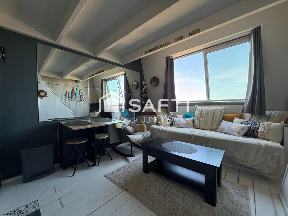 Vente Appartement Studio meublé prêt à vivre ou Investissement clé en main. Courseulles-sur-mer